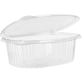 Oval salladsbägare lock, 750 ml, 100 st.