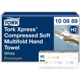 Tork H2 Xpress Compressed Premium Pappershanduk