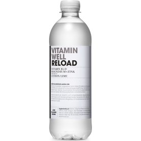 Vitamin Well Reload, Citron/Lime, 0,5 L