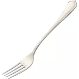 Chippendale dessertgaffel, blank