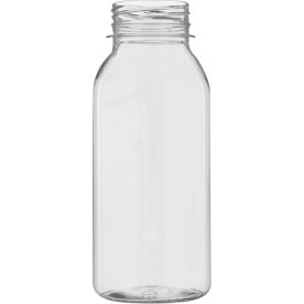 Plastflaska lock, Bobby, PET, klar, 250ml, 200st