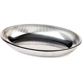 APS Brödbricka, oval, krom, Ø26,5cm