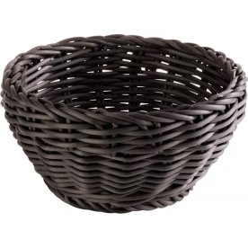 APS Brödkorg, PP, svart, Ø16cm