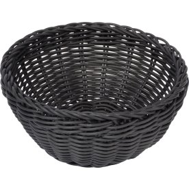 APS Brödkorg, PP, svart, Ø20cm