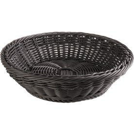 APS Brödkorg, PP, svart, Ø29cm