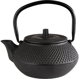 APS Asia tekanna, svart, gjutjärn, 0,3L