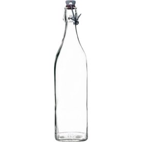 Bormioli Swing Patentflaska, glas, 1L
