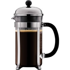 Bodum Chambord Presskanna, 8 koppar, blank