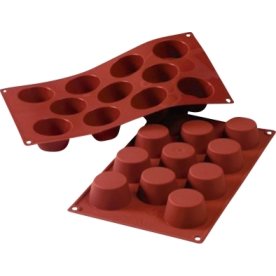 Silikomart Bakform muffin 11 st, Ø5,1cm, 5cl