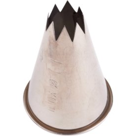 Bakers Star munstycke för spritspåse, stål, 11mm