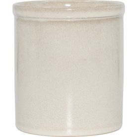 Clay Slate Kruka, vit, Ø14cm