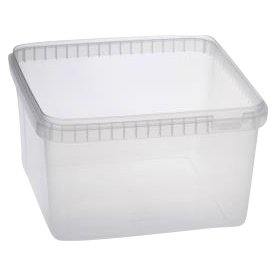 Condi bytta, klar, plast, 195x195x112mm, 300cl