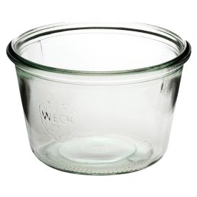 Weck Patentglas med lock Gjutform, 10x6,9cm, 37cl