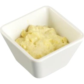 Buffet-Line Skål, melamin, 9x9x5,5cm, vit