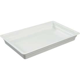 Buffet-Line-skål, 53x32,5x6,5cm, 1/1 GN, vit