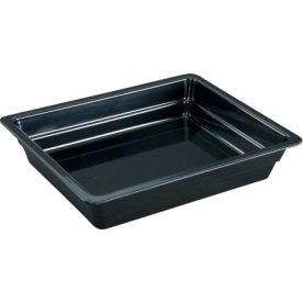 Buffet-Line skål, 32,5x26,5x6,5cm, 1/2 GN, svart