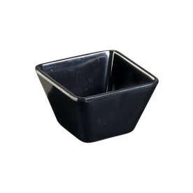 Buffet-Line Skål, melamin, 7x7x4,5cm, svart