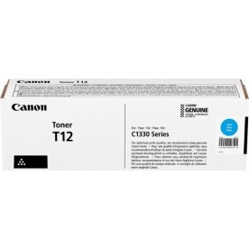 Canon 12T Lasertoner, 5300 sidor, cyan