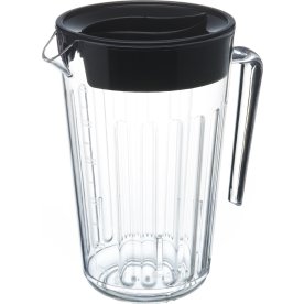 Glassforever Plastkanna med lock, 1,0 L