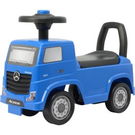Gåstol Mercedes Actros lastbil för barn, blå