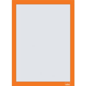 Nobo Affischram, A4, Orange, 2 st.