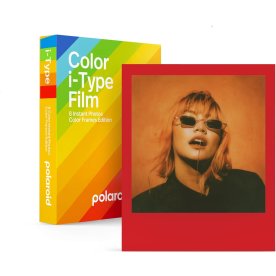 Polaroid i-Type färgfilm, 1 pk, färgad ram