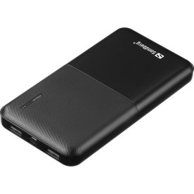 Sandberg Saver 10 000 mAh Powerbank, svart