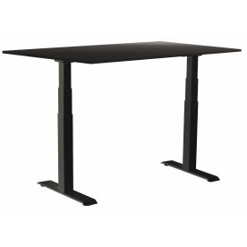 Sun-Flex III höj/sänkbart bord, 120x80, Svart
