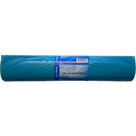 Avfallssäckar 110L, 70x110cm, 55my, Återvun., Blå