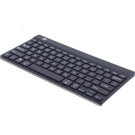 R-Go kompakt ergo. trådlöst tangentbord, svart