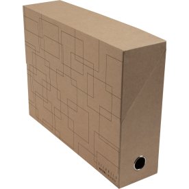 Exacompta Eterneco Arkivlåda, 90 mm, natur