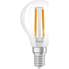 Osram LED Crown glödlampa klar E14, 4W=40W, dimbar