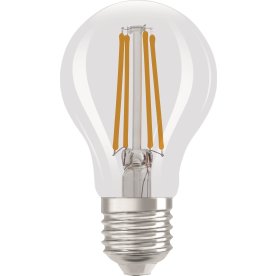 Osram LED Standardlampa klar E27, 6,5W=60W, dimbar