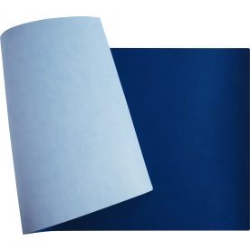 Exacompta Skrivbordsunnderlägg, 40x80 cm, blå/blå
