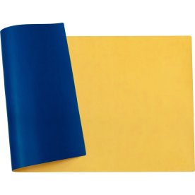 Exacompta Skrivbordsunnderlägg, 40x80cm/Gul/turkos