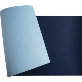 Exacompta Skrivbordsunderlägg, 43x90 cm, blå/blå