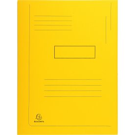 Exacompta Forever 2-klaffsmapp, gul