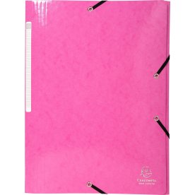Exacompta Iderama Snoddmapp, 3 flikar, rosa