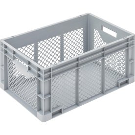 Förvaringslåda perforerad 65l, 60x40x32cm