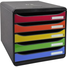 Exacompta Big-Box+ Skrivbordsbyrå, harlequin