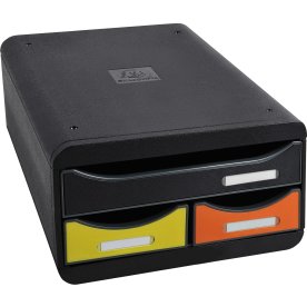 Exacompta Small-Box Skrivbordsbyrå, harlekin