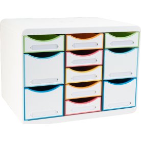Exacompta Store-Box Skrivbordsbyrå, vit