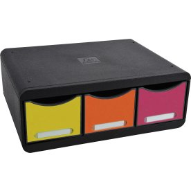 Exacompta Toolbox Skrivbordsbyrå, 3 st, harlekin