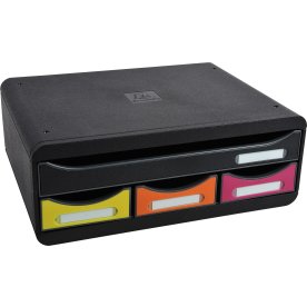 Exacompta Toolbox Skrivbordsbyrå, 4 st, harlekin