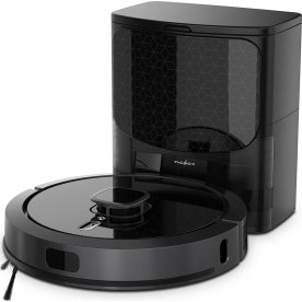 Nedis SmartLife WIFIVCL002CBK Robotdammsug, svart