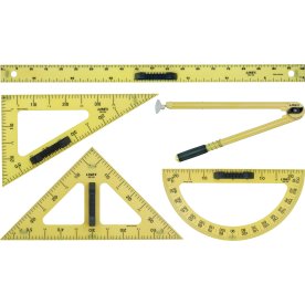 Linex BBS linjalset för whiteboard, 5 delar