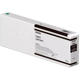Epson T55K700 UltraChrome HDX bläckpatr, ljussvart