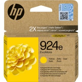 HP 924e EvoMore Original bläckpatron, Gul