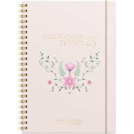 Burde 2025 Kalender Life Planner, pink