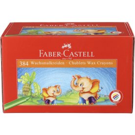 Faber-Castell Vaxfärger, 384 st.